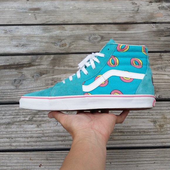 Men Vans Off the Wall Odd Future x Sk8-Hi Donut Shoes Sneakers Tyler the Creator - Picture 4 of 8